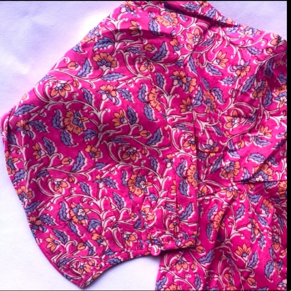 🍇 J.Crew Belted Bohemian Vines Tunic Dress - Picture 12 of 15